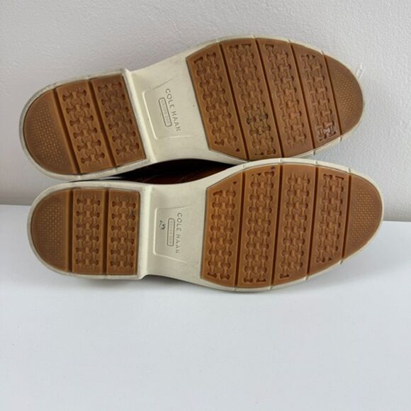 Cole Haan Men\'s Go-To Wing Tip Oxford Shoes in British Tan Size 9.5 main image 7